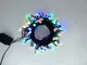 Luces Led de Navidad de Globos D&B 140 Bombillos con Funciones Multicolor 2.5 Mts